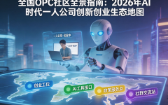 全国OPC社区全景指南：2026年AI时代一人公司创新创业生态地图