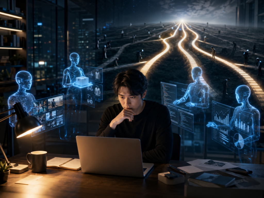 AI赋能OPC创业：四大黄金赛道实战指南
