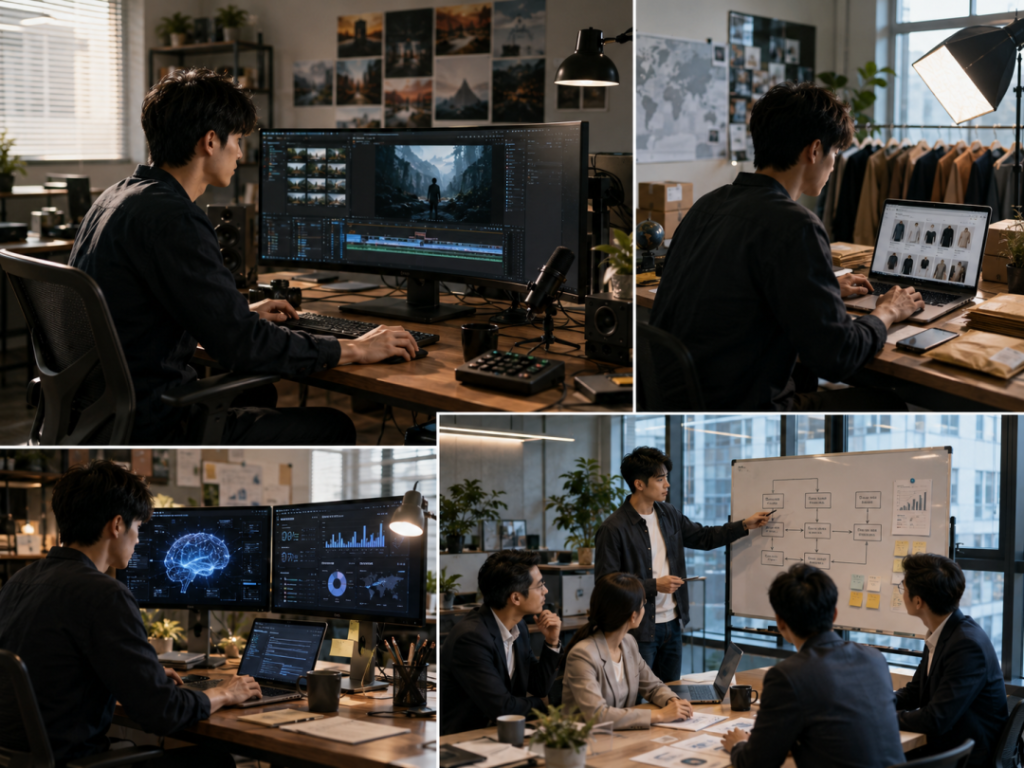 AI赋能OPC创业:四大黄金赛道实战指南