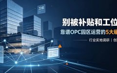 别被补贴和工位骗了：真正靠谱的OPC园区运营公司，都长这样