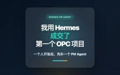 我用 Hermes 成交了第一个 OPC 项目