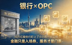 10万亿的股份行盯上了小小的OPC