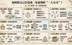 告别打工思维：如何将自己打造成一家盈利的“一人公司”？