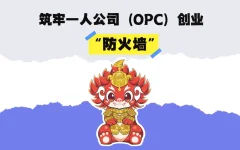 OPC风险提示指南:筑牢一人公司财富与责任的“防火墙”