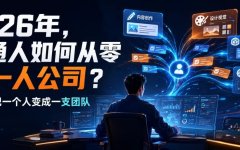 2026年，普通人如何从零开始做一人公司？