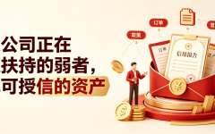 一人公司正在从被扶持的弱者，变成可授信的资产
