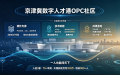 京津冀数字人才港OPC社区在廊坊落地见效
