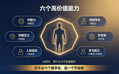 AI时代想要不被替代，普通人必须要学的六个高价值能力