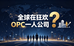 全球在狂欢OPC一人公司？