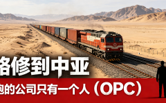 铁路修到中亚，上面跑的公司只有一个人