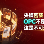 央媒密集定调：OPC不是风口，这是不可逆转的趋势