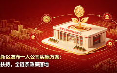 石家庄高新区发布一人公司实施方案：从认定到扶持，全链条政策落地