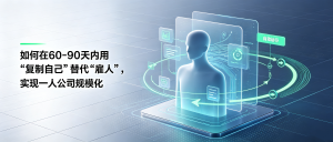 如何在60-90天内用“复制自己”替代“雇人”，实现一人公司规模化