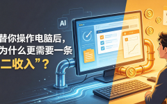 AI开始替你操作电脑后，普通人为什么更需要一条“第二收入”？