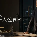 中年建筑人要不要做一人公司？先跑通一个可收费的小闭环